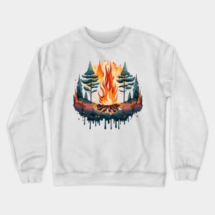 Ethereal Campfire Crewneck Sweatshirt